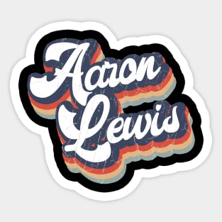 KakeanKerjoOffisial VintageColor Aaron Lewis Sticker